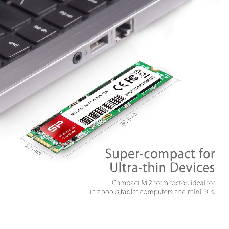 Unidade de estado sólido Silicon Power A55 M.2 1TB SATA III - SP